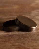 Antique Brass Oval Pill / Jewelry Box