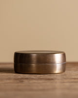 Antique Brass Oval Pill / Jewelry Box