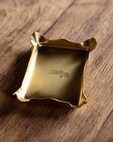 Curl Corner Brass Small Tray
