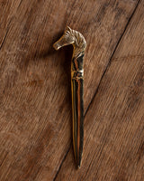 Solid Brass Horse Head Letter Opener