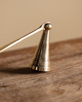 Polished Brass Horse Head Candle Snuffer