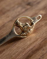 Polished Brass Horse Head Candle Snuffer