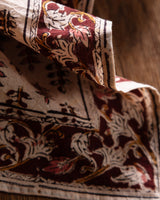 Pine Grove Tapestry Cotton Handkercheif / Napkin