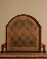 Needlepoint Swan and Duckling Fire Screen, English, Late 19th Century
