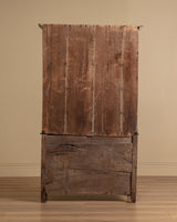 Oak Welsh Dresser w/ Plate Rack & Green Painted Backboard, England, 18th Century