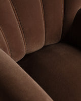 Swedish Art Deco Mohair & Wood Club Chair, Sweden, 1930s (2 Available)