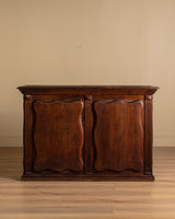 French Oak Two Door Buffet Counter, France, 19th/Early 20th Century
