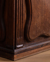 French Oak Two Door Buffet Counter, France, 19th/Early 20th Century