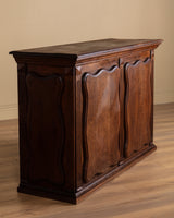 French Oak Two Door Buffet Counter, France, 19th/Early 20th Century