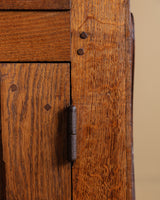 French Oak Two Door Buffet Counter, France, 19th/Early 20th Century