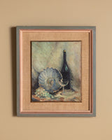 Wine Bottle and Shell Dish Still Life, American, Mid-Century