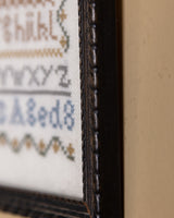 Cross Stitch Alphabet Sampler, American, Early 20th Century