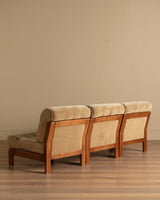 Carl Straub Style German Modular Lounge Sofa, Denmark, 1970s