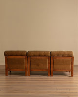 Carl Straub Style German Modular Lounge Sofa, Denmark, 1970s