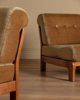 Carl Straub Style German Modular Lounge Sofa, Denmark, 1970s