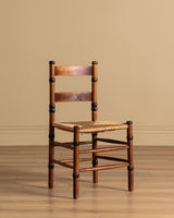 Dutch Art Deco Oak Chairs and Table Set, Netherlands, 1930s