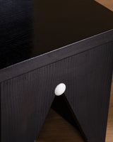 Ebonized Oak Lounge Set Manner of Pieter De Bruyne, Belgium, 20th Century