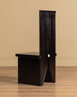 Ebonized Oak Lounge Set Manner of Pieter De Bruyne, Belgium, 20th Century