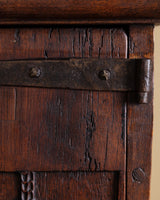 Small Carved Alpine Cabinet, France, Early 19th Century