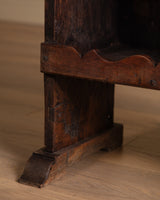 Small Carved Alpine Cabinet, France, Early 19th Century
