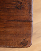 Wood Trestle Base Money Changer's Table, France, Early 20th Century