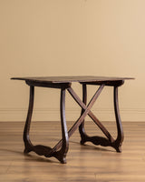 Primitive X-Frame Writing Desk, France, 19th Century
