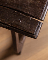 Primitive X-Frame Writing Desk, France, 19th Century