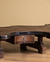 Antique Jeweler's Work Table / Coffee Table, France, 19th Century