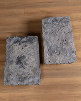 Belgian Bluestone & Oak Coffee Table, 1970's (2 Available)