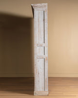 Monumental French Painted Library Bookcase w/ Carved Cornice #1