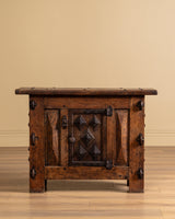 Wood & Iron Mountain Cabinet, France, 1940's