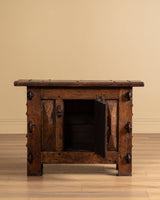Wood & Iron Mountain Cabinet, France, 1940's