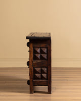 Wood & Iron Mountain Cabinet, France, 1940's
