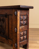 Wood & Iron Mountain Cabinet, France, 1940's