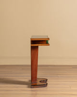 Italian Art Deco Green Painted Console Table, 1930's