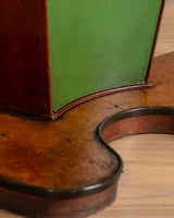 Italian Art Deco Green Painted Console Table, 1930's
