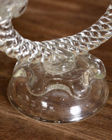 Bullicante Glass Candelabra Manner of Barovier & Toso, Italy, 1950's