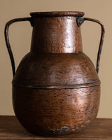 18th Century French Hand Hammered Copper Water Vessel