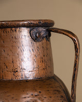 18th Century French Hand Hammered Copper Water Vessel