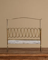Italian Brass Magazine Rack, 1950's