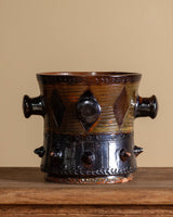 X-Large Brutalist Studio Pottery Vessel, Signed, France, 1960's