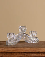 Twisted Glass Candelabra by Barovier & Toso, Italy, 1950's