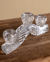 Twisted Glass Candelabra by Barovier & Toso, Italy, 1950's