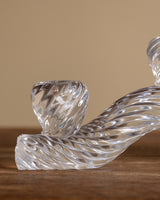 Twisted Glass Candelabra by Barovier & Toso, Italy, 1950's
