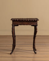 Black Forest Carved Occasional Table, Switzerland, 19th Century