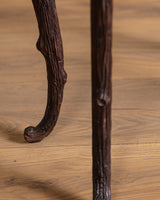 Black Forest Carved Occasional Table, Switzerland, 19th Century