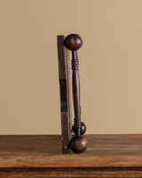Wooden Serving Tray with Turned Ball Handles, France, 1970's