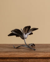 Italian Silver-Plated Flower Petal Ashtray #1, 1950's