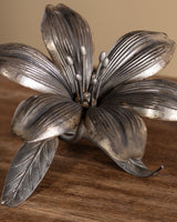 Italian Silver-Plated Flower Petal Ashtray #1, 1950's