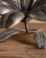Italian Silver-Plated Flower Petal Ashtray #1, 1950's